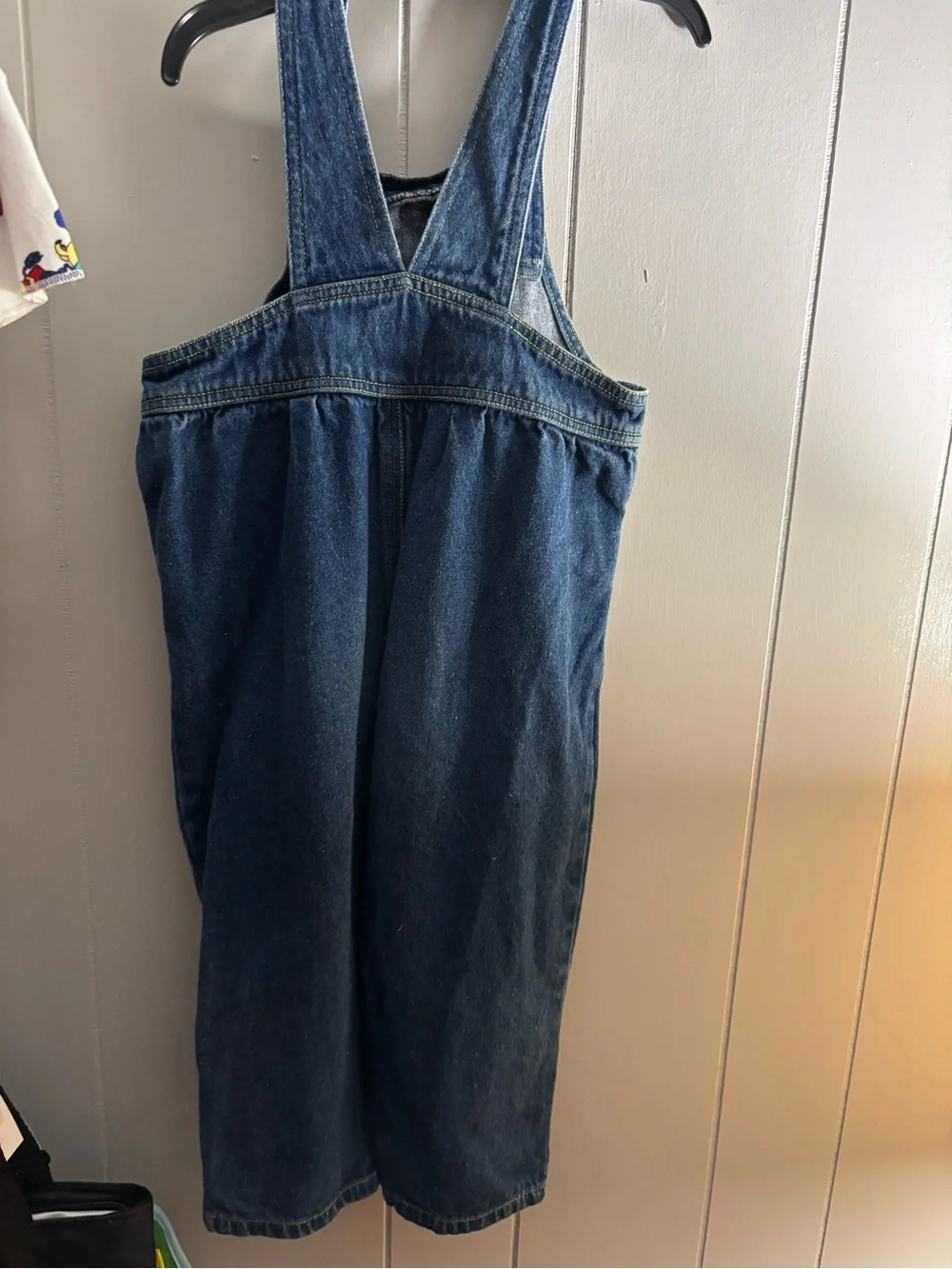Vintage Disney Winnie The Pooh & Piglet Embroidered Denim Overalls Patchwork 3T